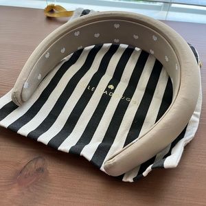 Lele sadoughi Alice headband sand beige nude